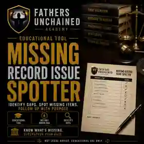 Missing Record Issue Spotter educational tool
